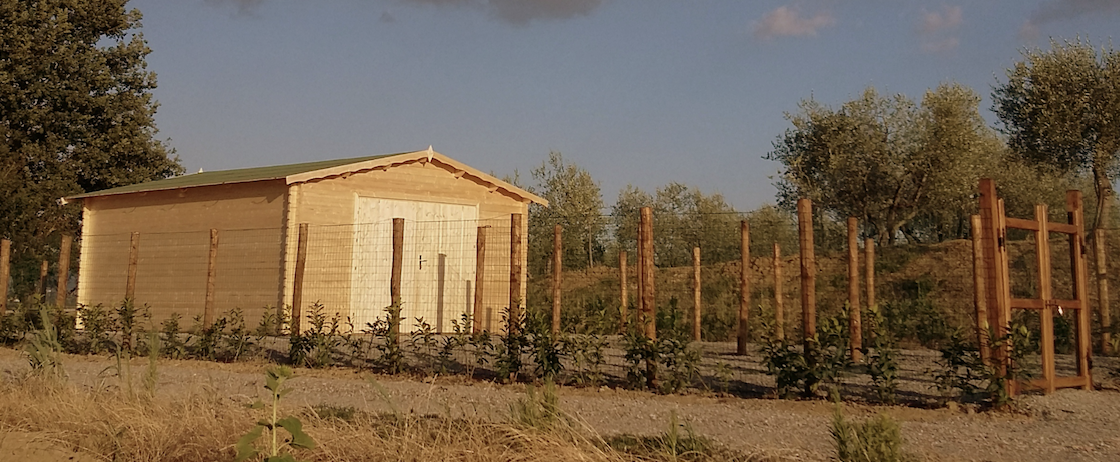 garage in legno, box auto legno, garage prefabbricato, garage blockhouse