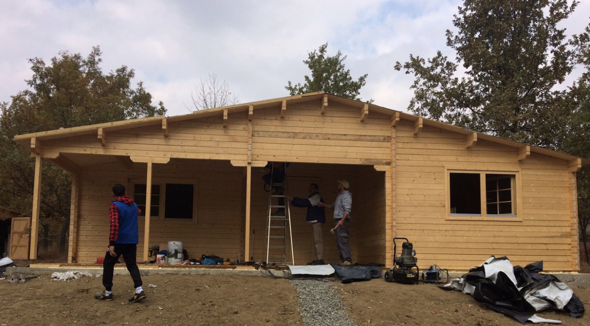 CHALET DI LEGNO ABITABILE, CASA ABITABILE, CASETTE DI LEGNO,  CASETTE ITALIA