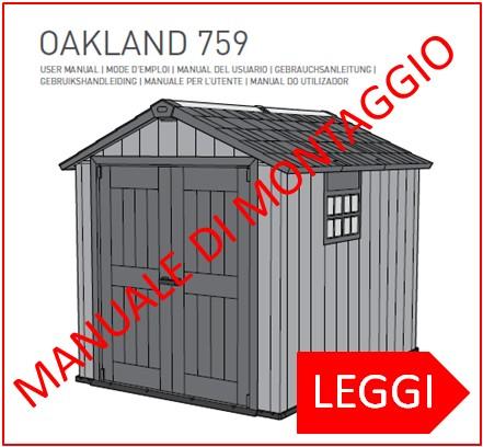 casette da giardino OAKLAND