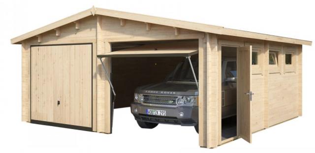 garage in legno, box auto legno, garage prefabbricato, garage blockhouse