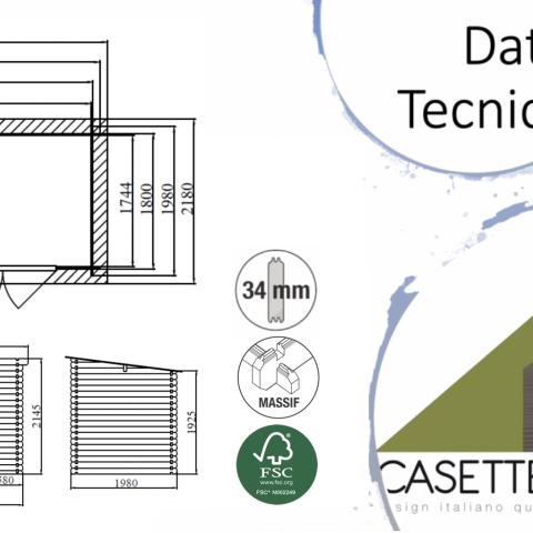 casette in legno, casette da giardino