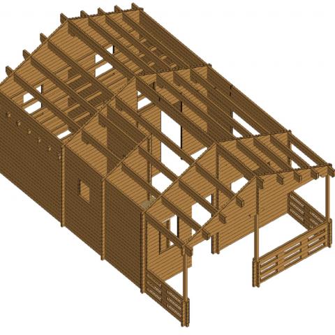 casette in legno, chalet di legno, casette abitabili, anacapri