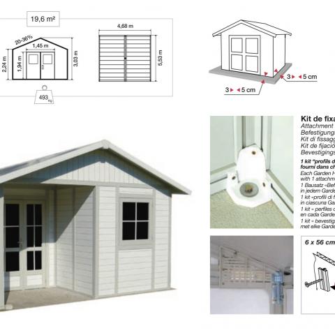 casette da giardino DECO 20