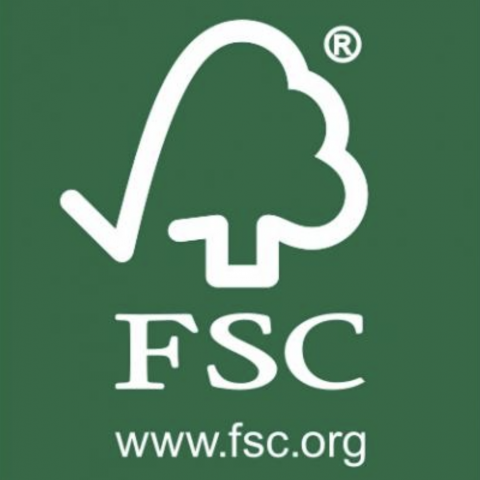 casette in legno, FSC