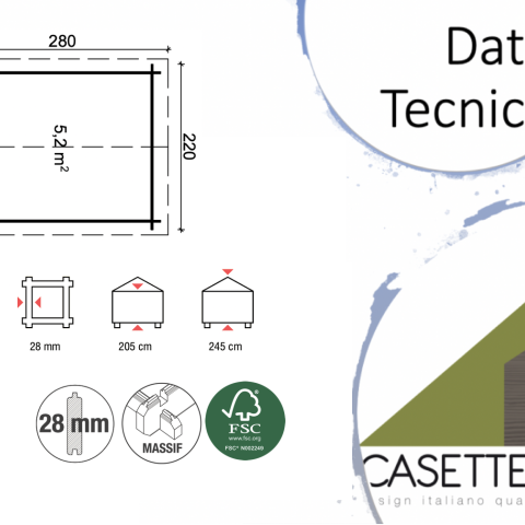 casette in legno, casette da giardino