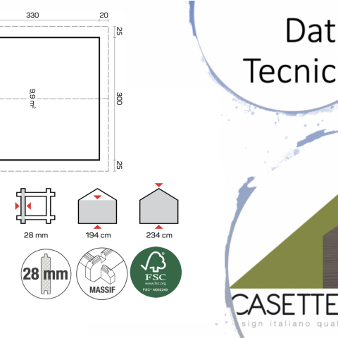 casette in legno, casette da giardino
