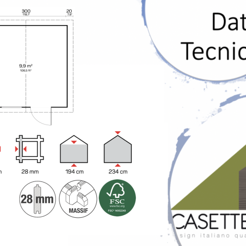 casette in legno, casette da giardino