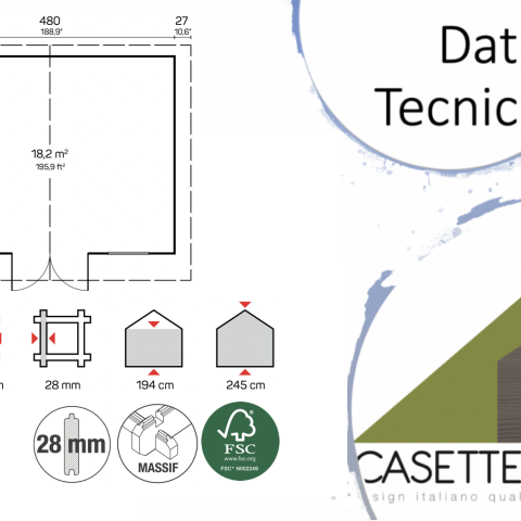 casette in legno, casette da giardino