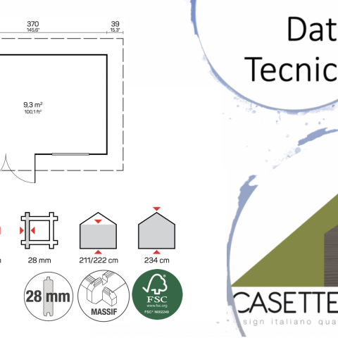 casette in legno, casette da giardino