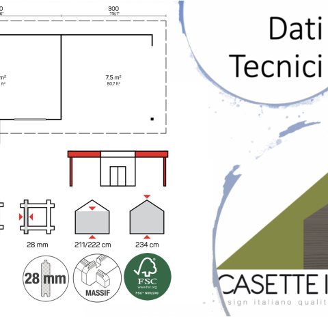 casette in legno, casette da giardino