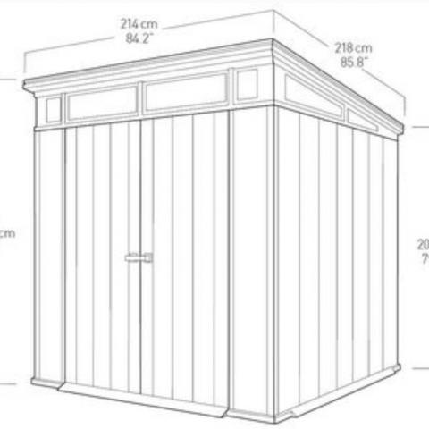 casette da giardino ARTISAN 77
