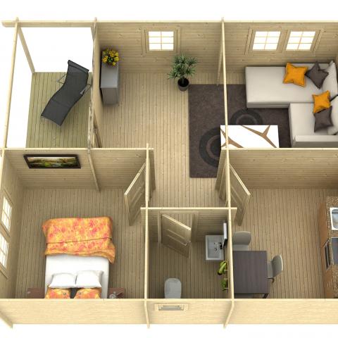 casette in legno, chalet di legno, casette abitabili, maddalena