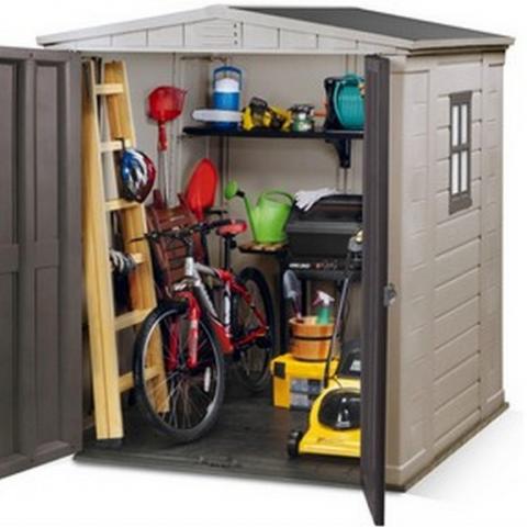 casetta giardino pvc keter factor 6x6