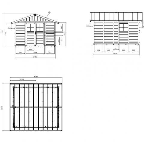casette da giardino, casette in PVC, deco11