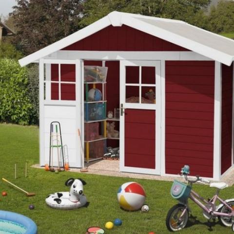 casette da giardino DECO RED