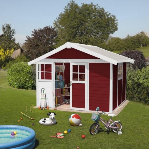 casette da giardino DECO RED