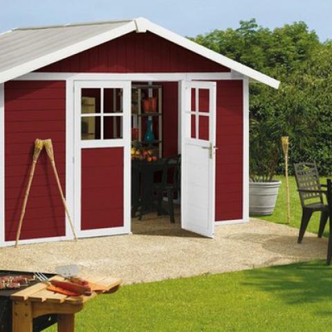 casette da giardino DECO RED
