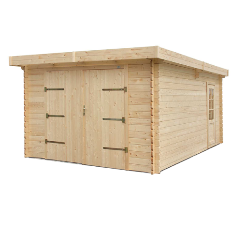 garage in legno, box auto legno, garage prefabbricato, garage blockhouse