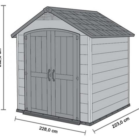 casette da giardino KETER MONTFORT 757