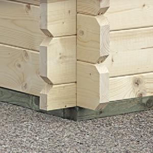 Assi di fondamenta Trattate in autoclave
