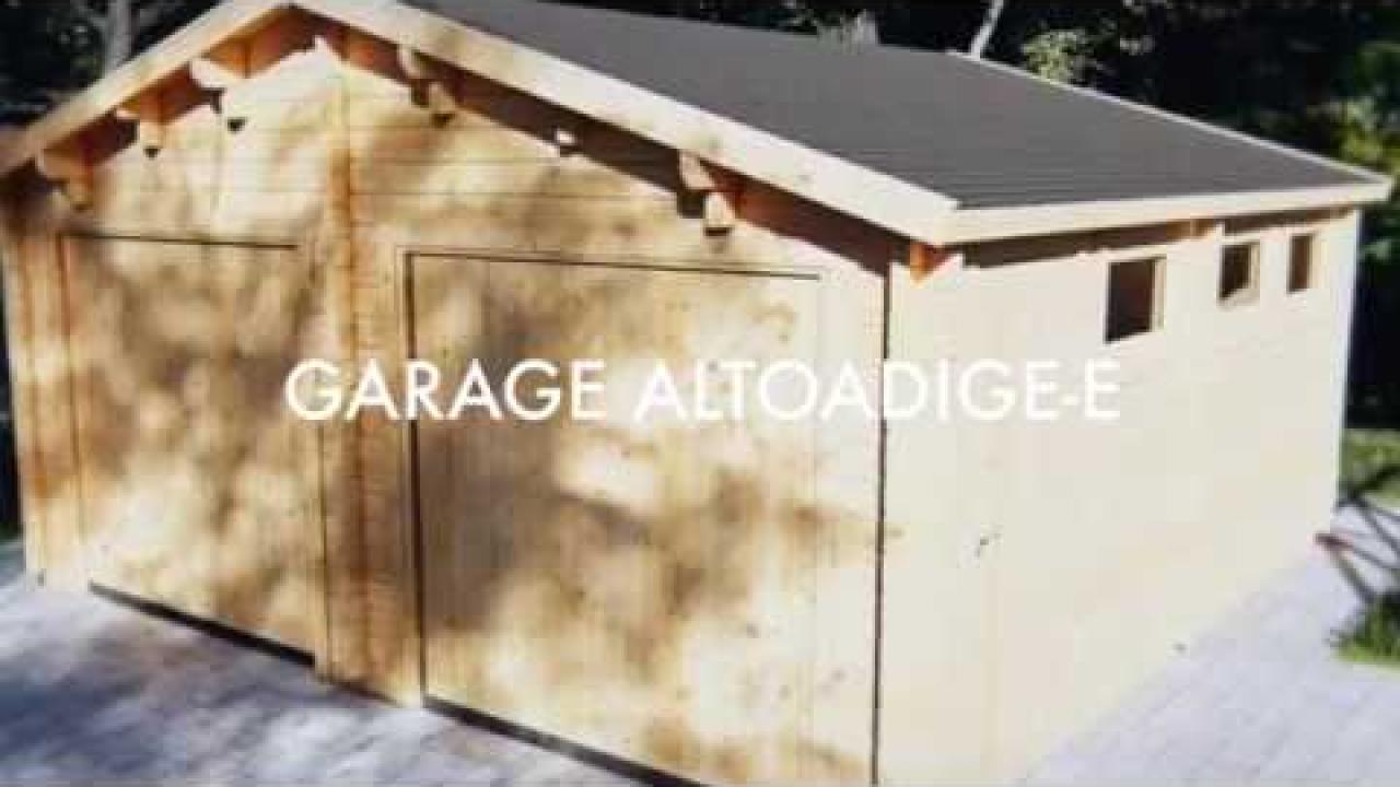 garage in legno ALTOADIGE-E by CASETTE ITALIA