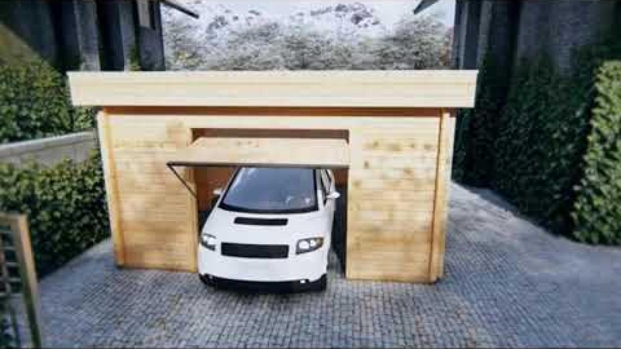 Garage in legno  ALTOADIGE-D by CASETTE ITALIA